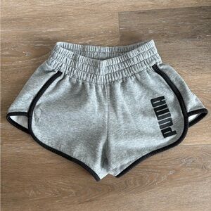 Puma Heather Gray Sweat Shorts